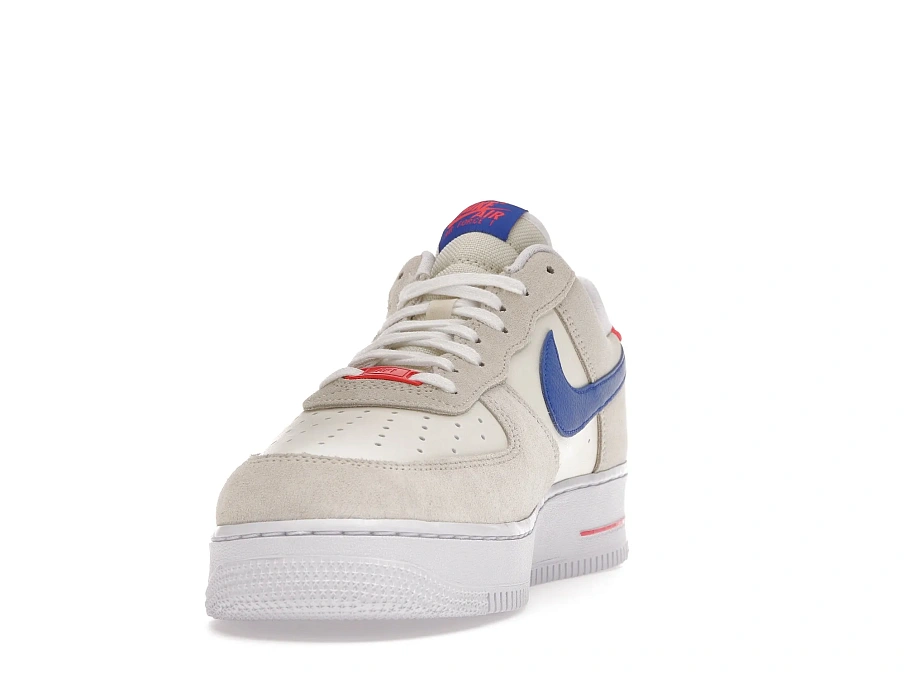 Фото № 4 с приближением к товару «‎Nike Air Force 1 Low 07 LV8 Coconut Milk Hyper Royal»