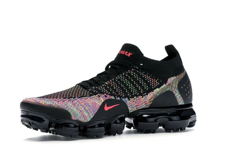 Фото № 4 с приближением к товару «‎Nike Air VaporMax Flyknit 2 Black Multi-Color »
