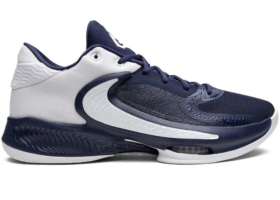 Фото № 1 с приближением к товару «‎Nike Zoom Freak 4 TB Midnight Navy White»