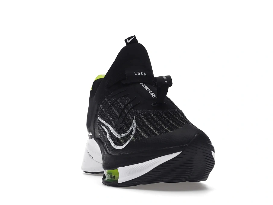 Фото № 2 с приближением к товару «‎Nike Air Zoom Tempo Next% FlyEase Black White Volt»
