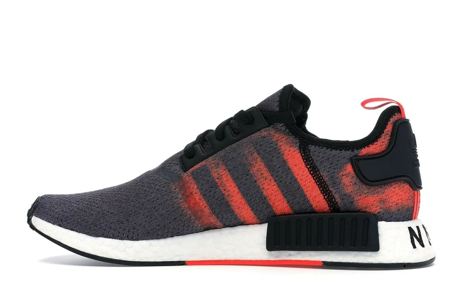 Фото № 6 с приближением к товару «‎adidas NMD R1 Stencil Pack Solar Red»