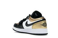 Фото № 5 с приближением к товару «‎Jordan 1 Low Gold Toe »