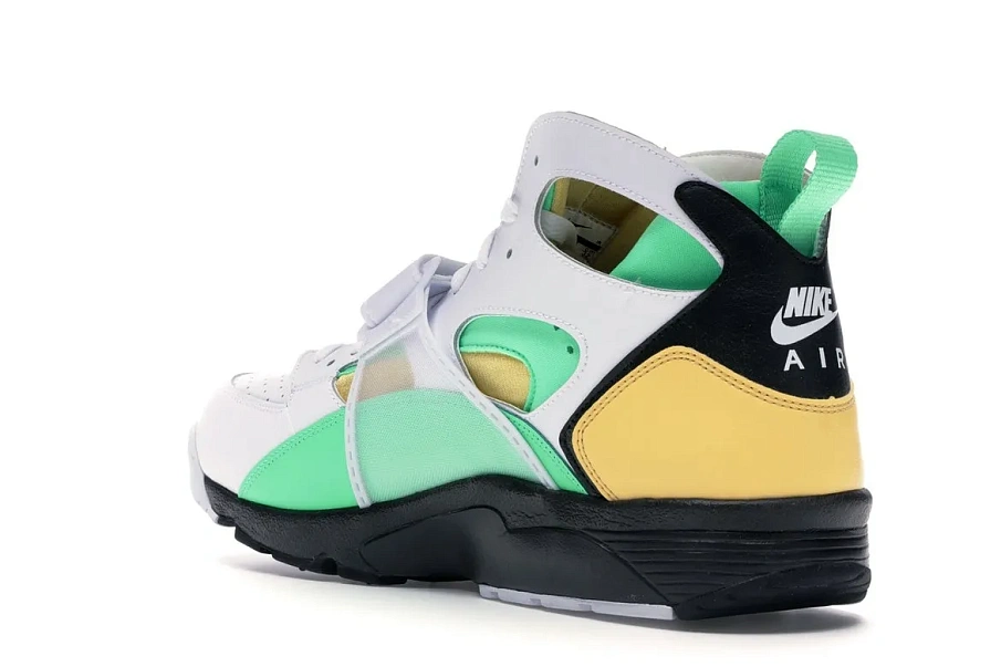 Фото № 6 с приближением к товару «‎Nike Air Trainer Huarache White Topaz Gold Electro Green»