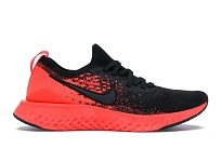 Фото № 1 с приближением к товару «‎Nike Epic React Flyknit 2 Black Bright Crimson Infrared»