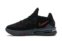 Фото № 3 с приближением к товару «‎Nike LeBron 17 Low Black Red Dark Grey»