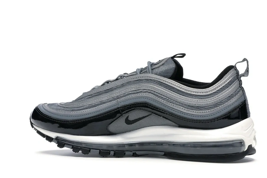 Фото № 5 с приближением к товару «‎Nike Air Max 97 Cool Grey Black Patent»