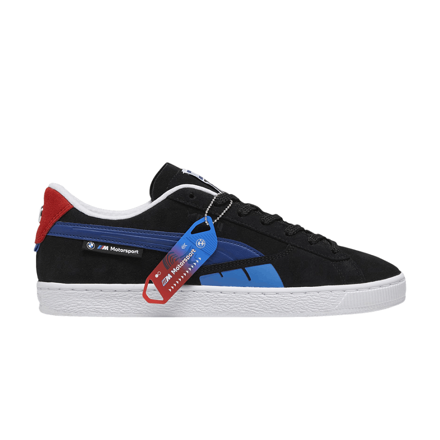 Фото № 1 с приближением к товару «‎Puma BMW Motorsport x Suede Black Cool Cobalt (308029-01)»