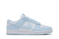 Фото № 2 с приближением к товару «‎Nike Women's Dunk Low Next Nature Sheer Lace Pack - Blue Tint»