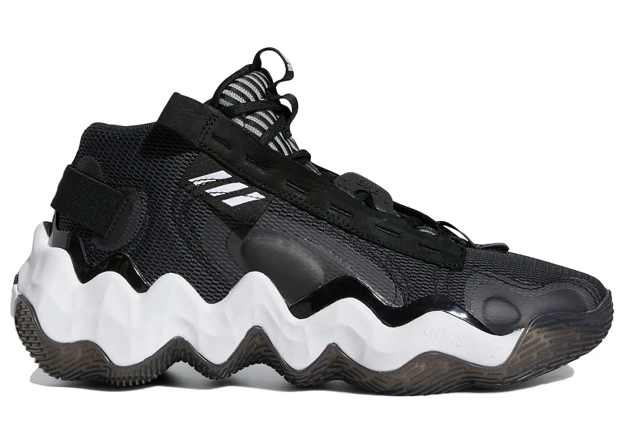 Фото № 1 с приближением к товару «‎adidas Exhibit B Candace Parker Mid Carbon Core White »