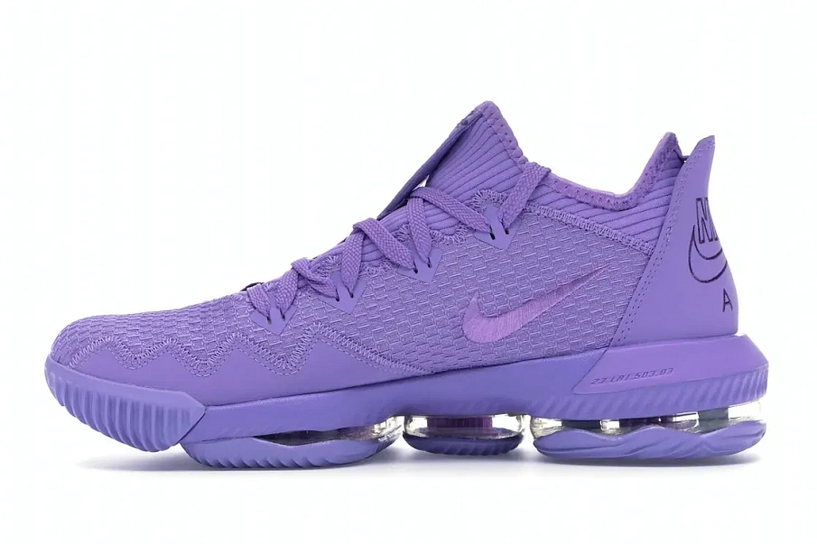 Фото № 3 с приближением к товару «‎Nike LeBron 16 Low Atomic Violet»