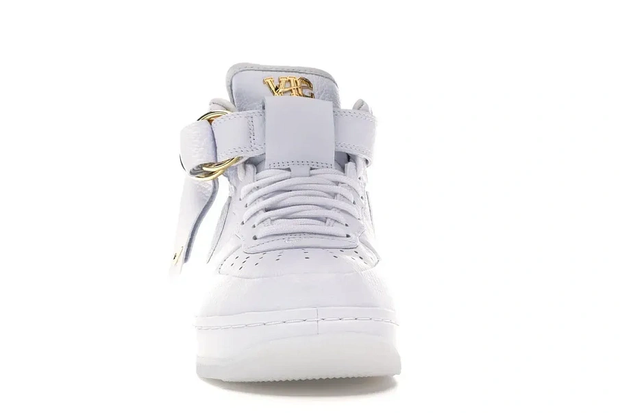 Фото № 2 с приближением к товару «‎Nike Air Force 1 Mid CMFT Victor Cruz White»
