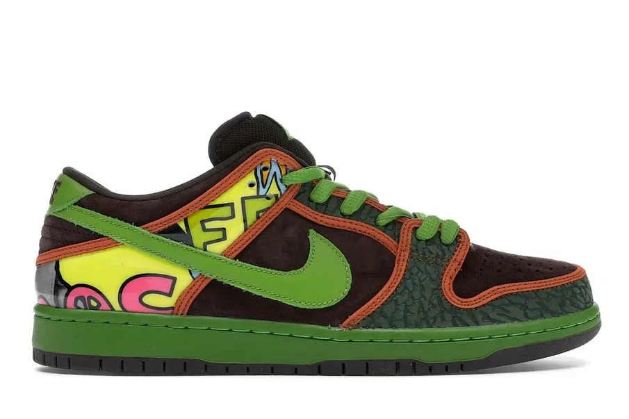 Фото № 1 с приближением к товару «‎Nike SB Dunk Low De La Soul (2015)»