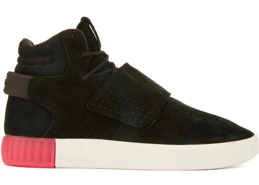 Фото № 1 с приближением к товару «‎adidas Tubular Invader Strap Core Black Shock Pink »