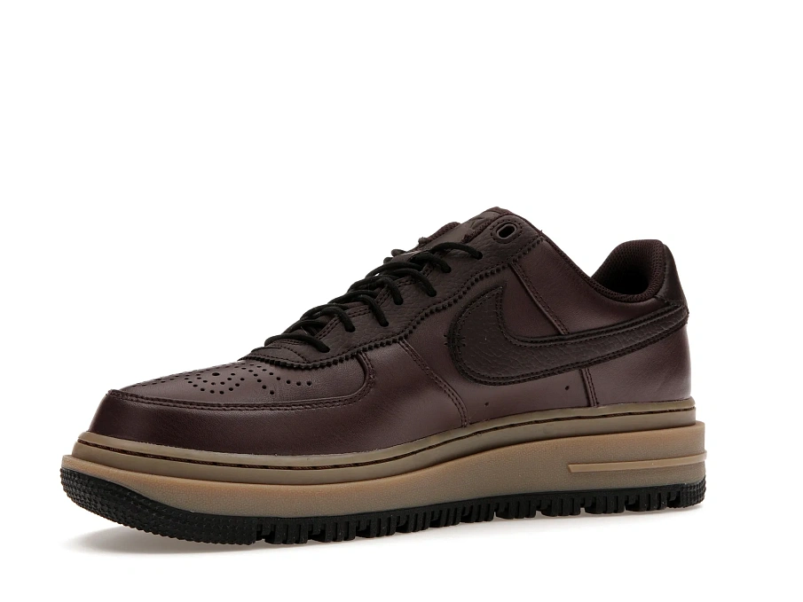 Фото № 2 с приближением к товару «‎Nike Air Force 1 Low Luxe Brown Basalt»