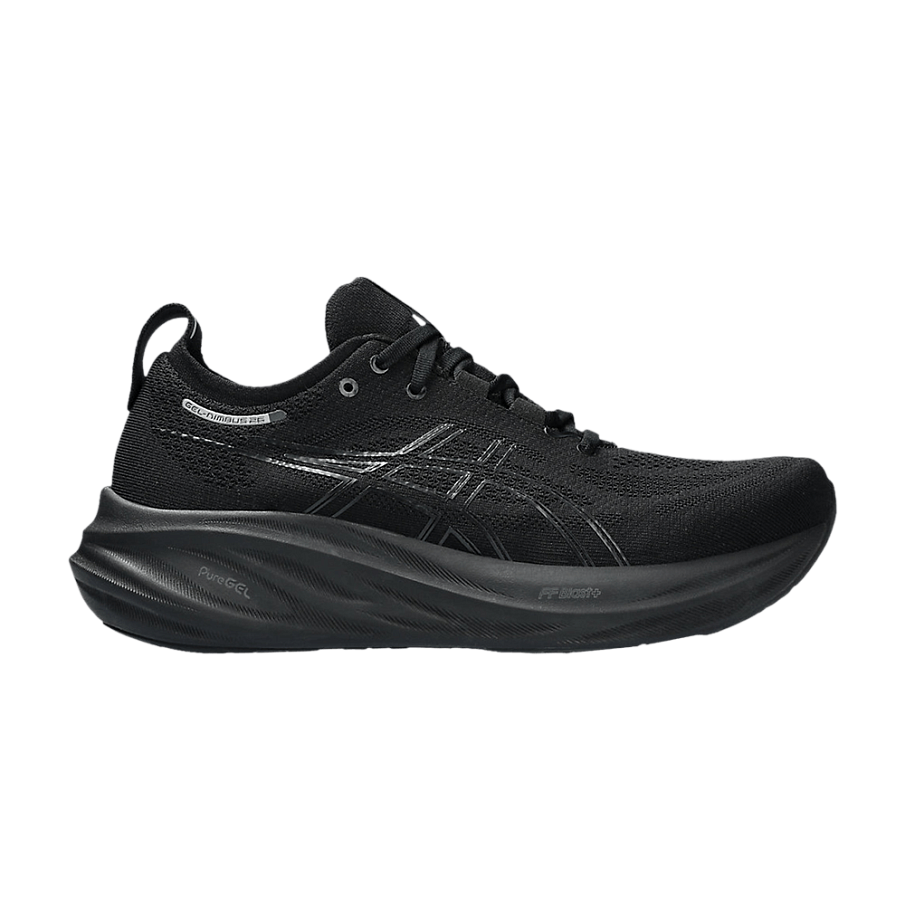 Фото № 1 с приближением к товару «‎ASICS Gel Nimbus 26 Wide Triple Black»