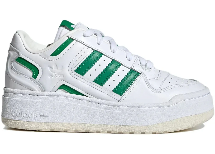 Фото № 1 с приближением к товару «‎adidas Forum XLG Off White Green »
