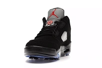 Фото № 4 с приближением к товару «‎Air Jordan 5 Retro Low Golf Black Metallic»