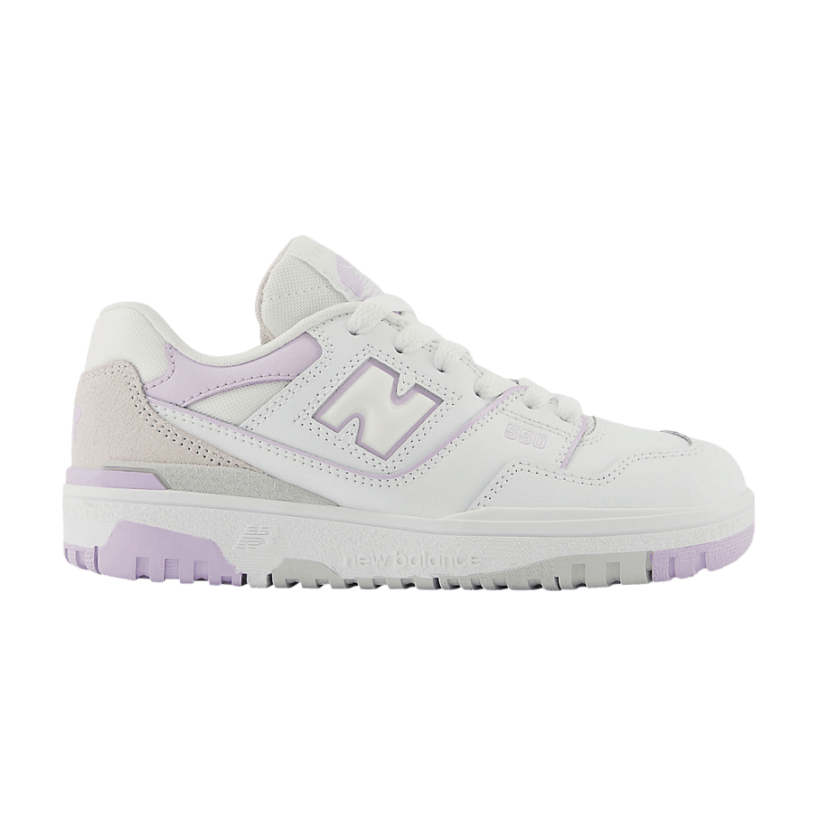 Фото № 1 с приближением к товару «‎New Balance 550 Little Kid White Thistle»