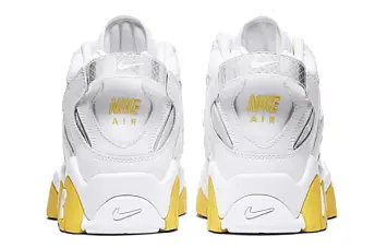 Nike Air Barrage Mid White Chrome Yellow (W) - 6