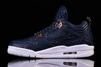 Nike Air Jordan 4 Retro Premium Obsidian  - 2