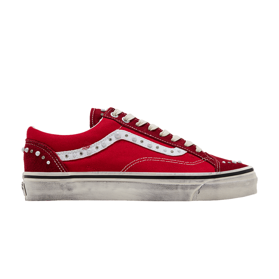 Фото № 1 с приближением к товару «‎Vans Old Skool 36 Pearlized Pack Red»