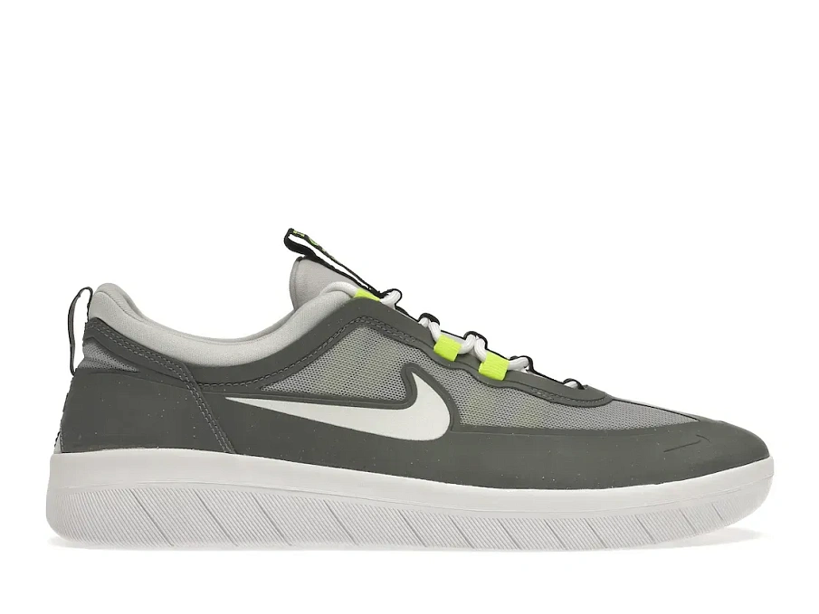 Фото № 1 с приближением к товару «‎Nike SB Nyjah Free 2 Grey Neon»
