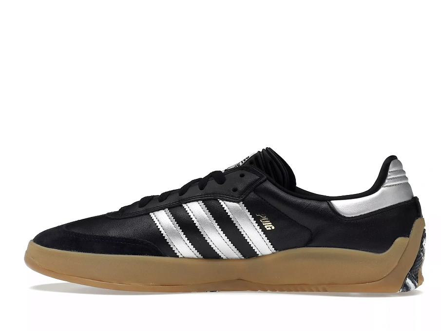 Фото № 2 с приближением к товару «‎adidas Puig Samba Palace Black Silver»
