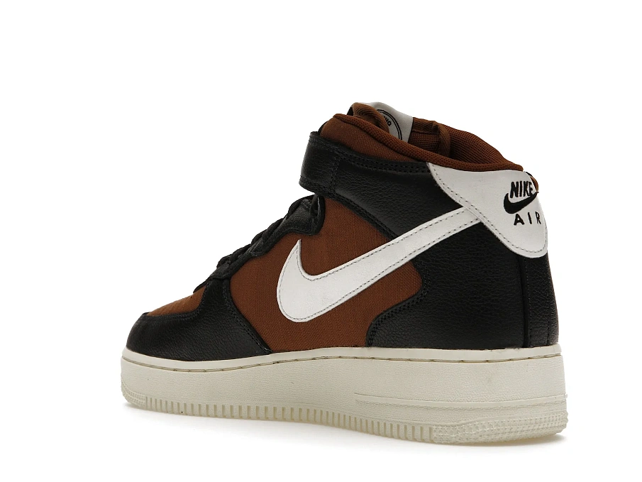 Фото № 6 с приближением к товару «‎Nike Air Force 1 Mid 07 Vintage Off-Noir Pecan»