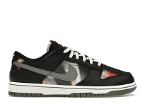 Фото № 1 с приближением к товару «‎Nike Dunk Low Graffiti Black Red»