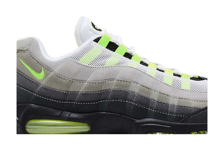 Фото № 3 с приближением к товару «‎Nike Women's Air Max 95 OG Big Bubble - Neon 2026»
