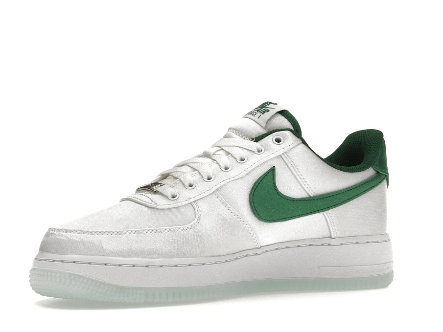 Фото № 2 с приближением к товару «‎Nike Air Force 1 Low 07 Satin White Pine Green »