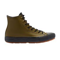 Фото № 1 с приближением к товару «‎Converse Chuck Taylor All Star Winter Leather High Dark Moss»
