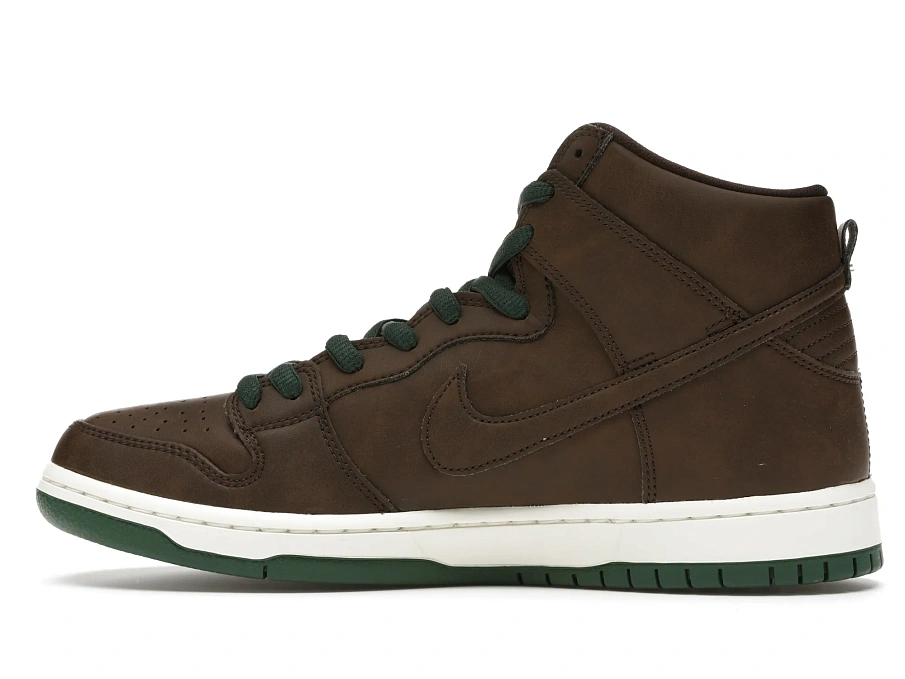 Фото № 5 с приближением к товару «‎Nike SB Dunk High Baroque Brown Vegan Leather»