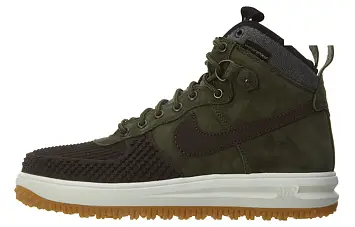 Nike Lunar Air Force 1 Duckboot High-Top Sneakers Green (805899-200) - 1