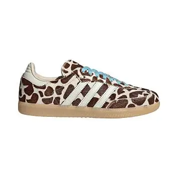 adidas Women's Samba OG Crystal Linen Ivory Gum - 2