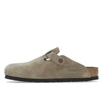 Birkenstock Boston Soft Footbed Suede Taupe - 3