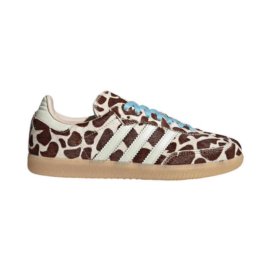 Фото № 2 с приближением к товару «‎adidas Women's Samba OG Crystal Linen Ivory Gum»