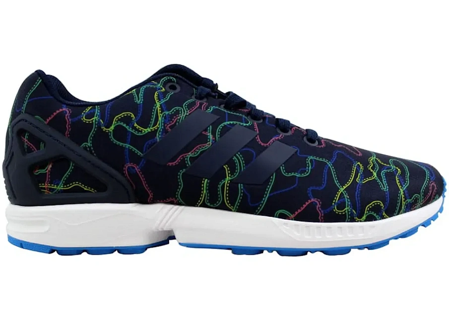 Фото № 1 с приближением к товару «‎adidas ZX Flux Navy/White»