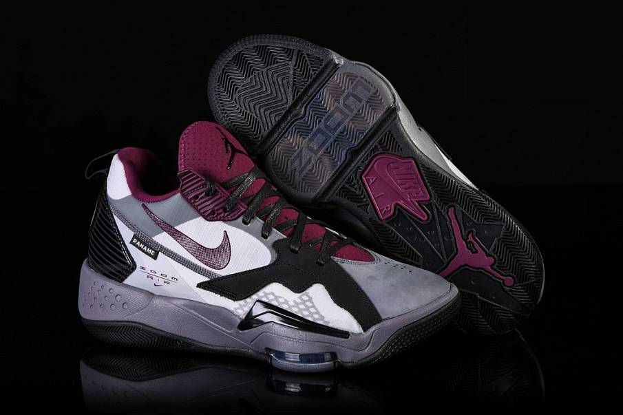 Фото № 3 с приближением к товару «‎Nike Air Jordan Zoom 92 Psg Bordeaux»