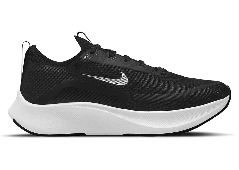 Фото № 1 с приближением к товару «‎Nike Zoom Fly 4 Black White »