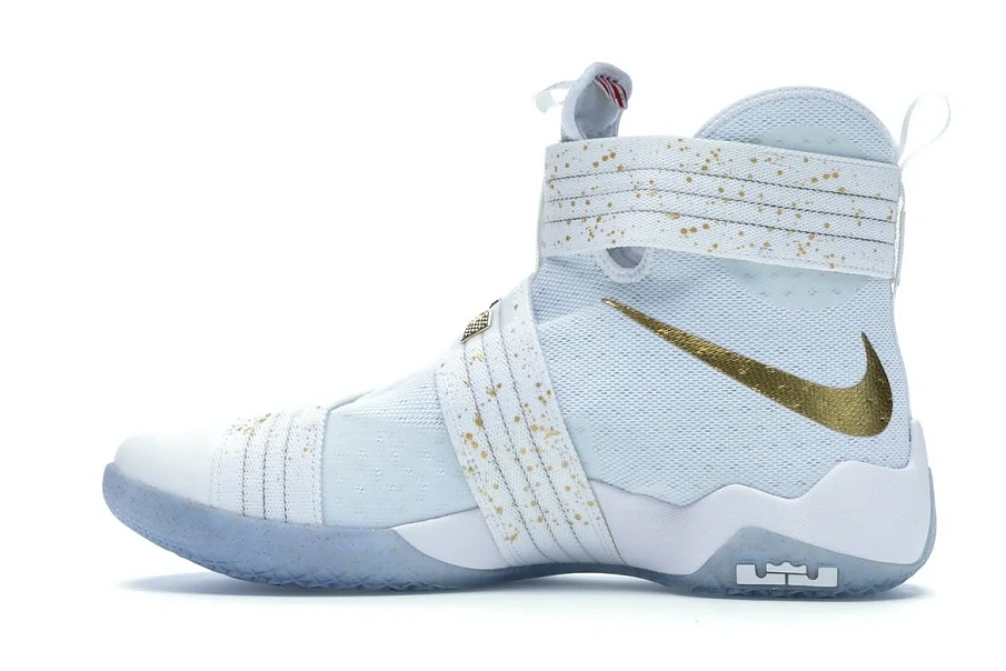 Фото № 5 с приближением к товару «‎Nike LeBron Zoom Soldier 10 Gold Medal»