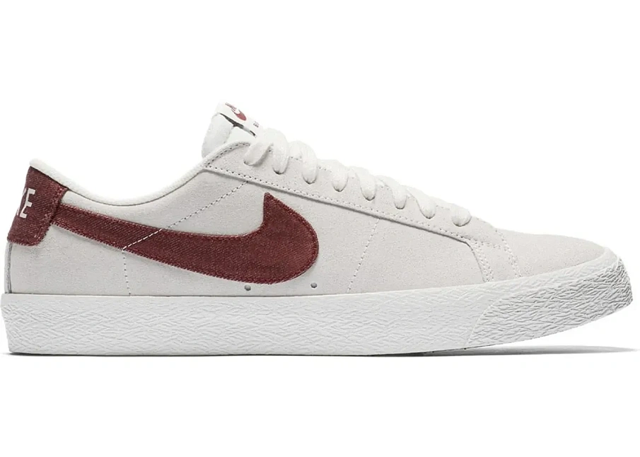 Фото № 1 с приближением к товару «‎Nike SB Blazer Low Summit White Dark Team Red»