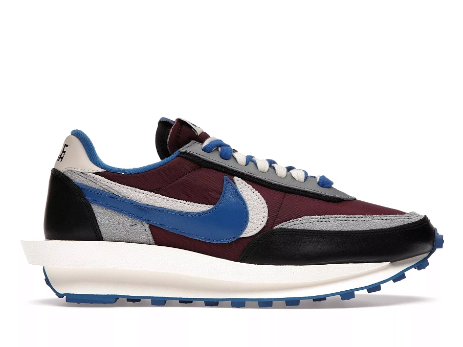 Фото № 1 с приближением к товару «‎Nike LD Waffle sacai Undercover Night Maroon Team Royal»