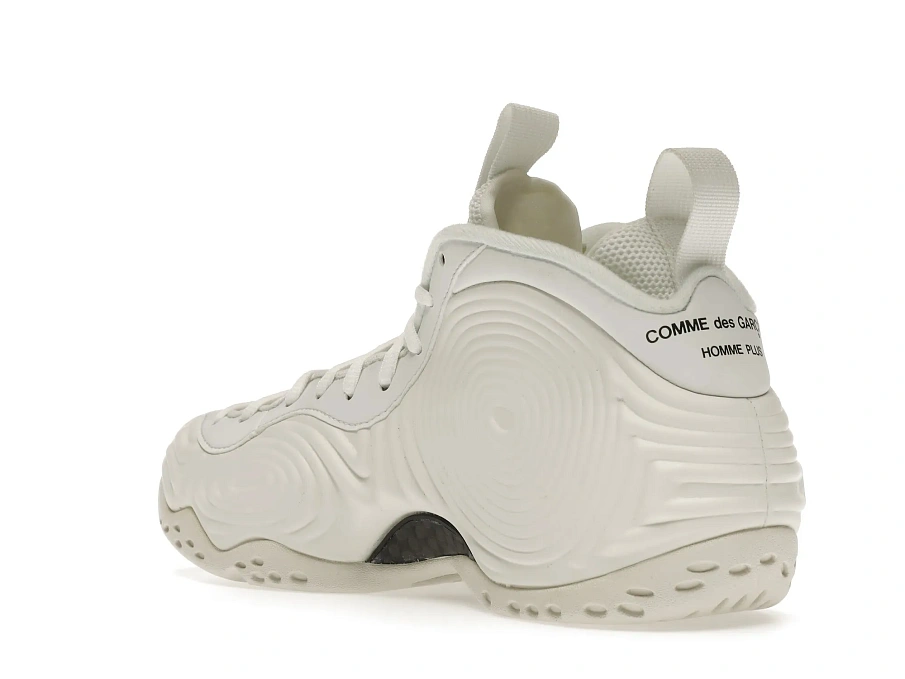 Фото № 6 с приближением к товару «‎Nike Air Foamposite One Comme des Garcons Homme Plus White»