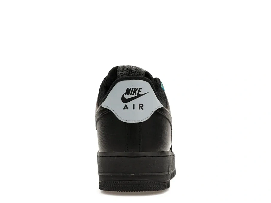 Фото № 4 с приближением к товару «‎Nike Air Force 1 Low '07 LV8 Black Obsidian Mist Orange»