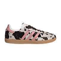 Фото № 1 с приближением к товару «‎adidas Women's Samba OG Cow Print White Pink»
