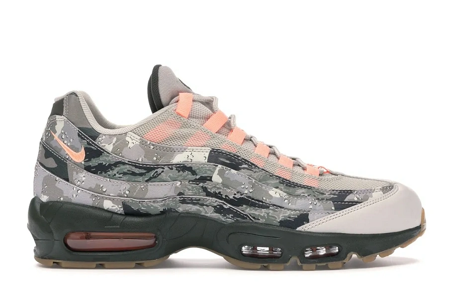 Фото № 1 с приближением к товару «‎Nike Air Max 95 Camo Sunset»