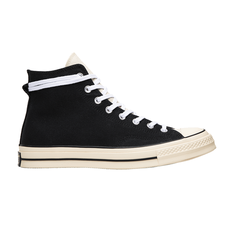 Фото № 1 с приближением к товару «‎Fear of God x Converse Chuck 70 Hi Black»