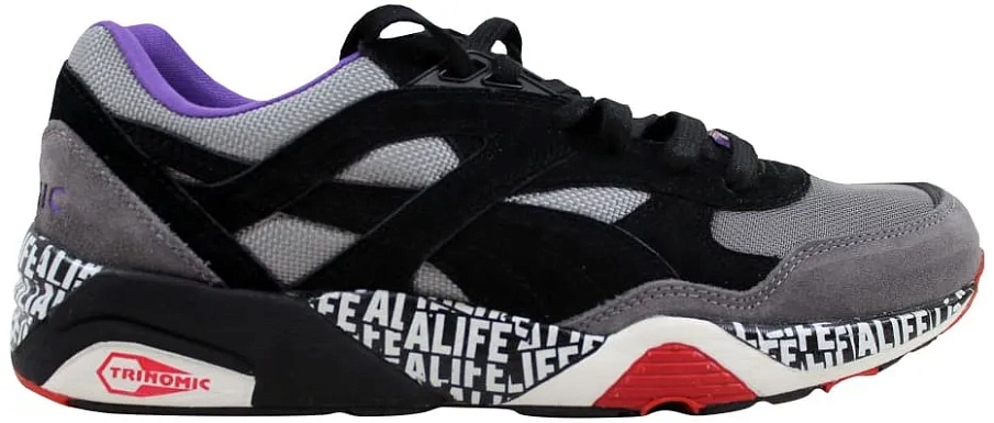 Фото № 1 с приближением к товару «‎Puma R698 X Stuck Up X ALIFE Limestone Gray/Black»