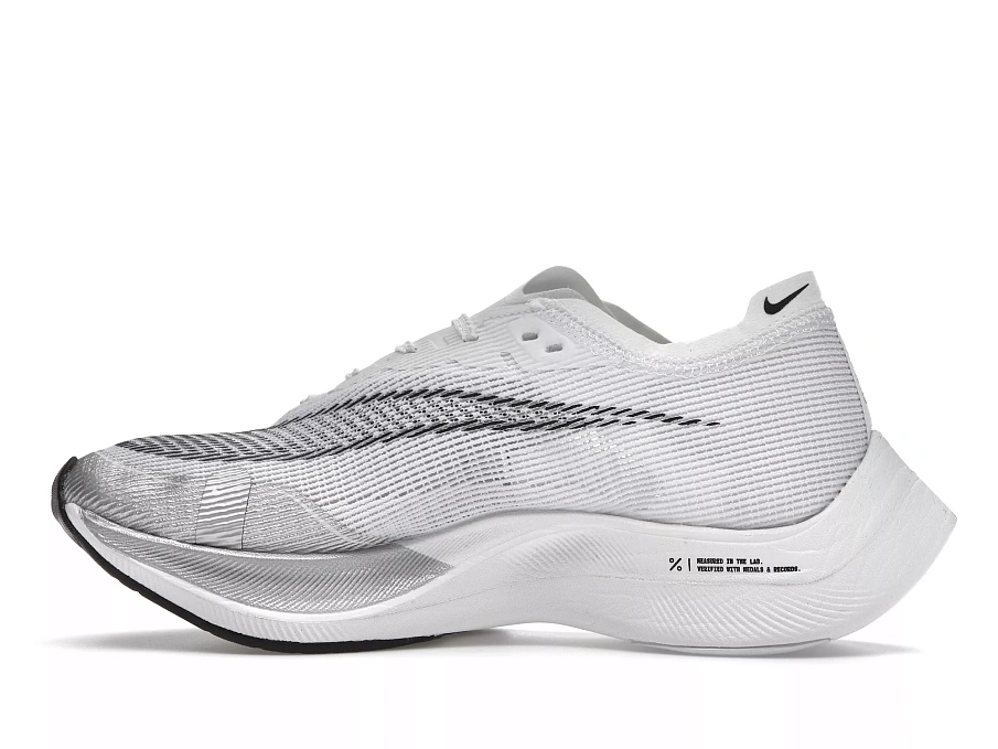 Фото № 5 с приближением к товару «‎Nike ZoomX Vaporfly Next% 2 White Metallic Silver»